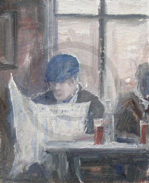 original oil painting by Dick Gilhespy